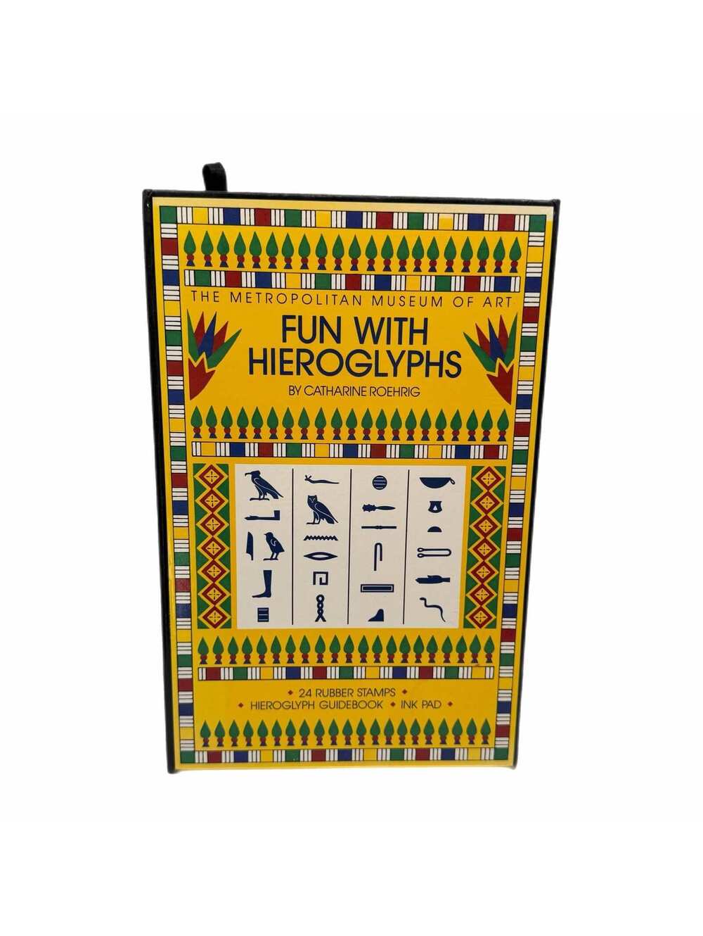 Vintage 1990 The Metropolitan Museum of Art “Fun with Hieroglyphs”